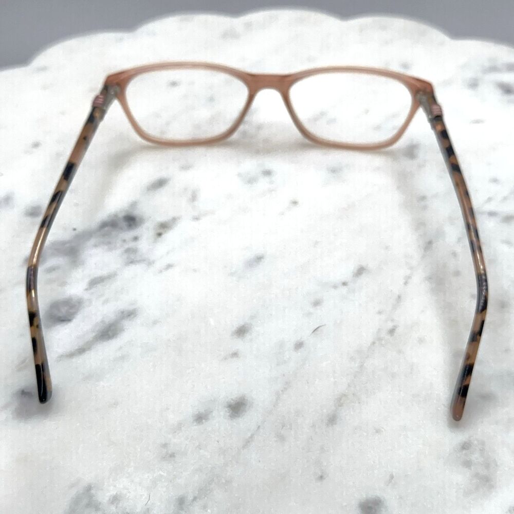 Anne Klein AK5058 001 Rose Full Rim Cat Eye Eyeglasses Frames Only 52-16-140 - Picture 5 of 10